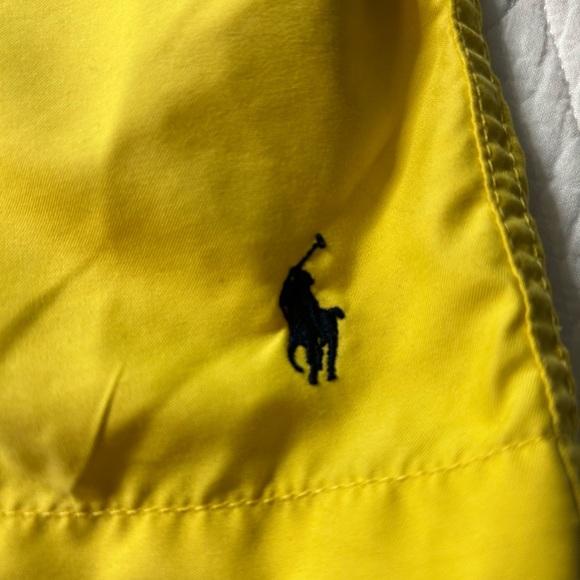 Ralph Lauren polo men’s swim trunks size small color yellow‎ - Picture 2 of 8